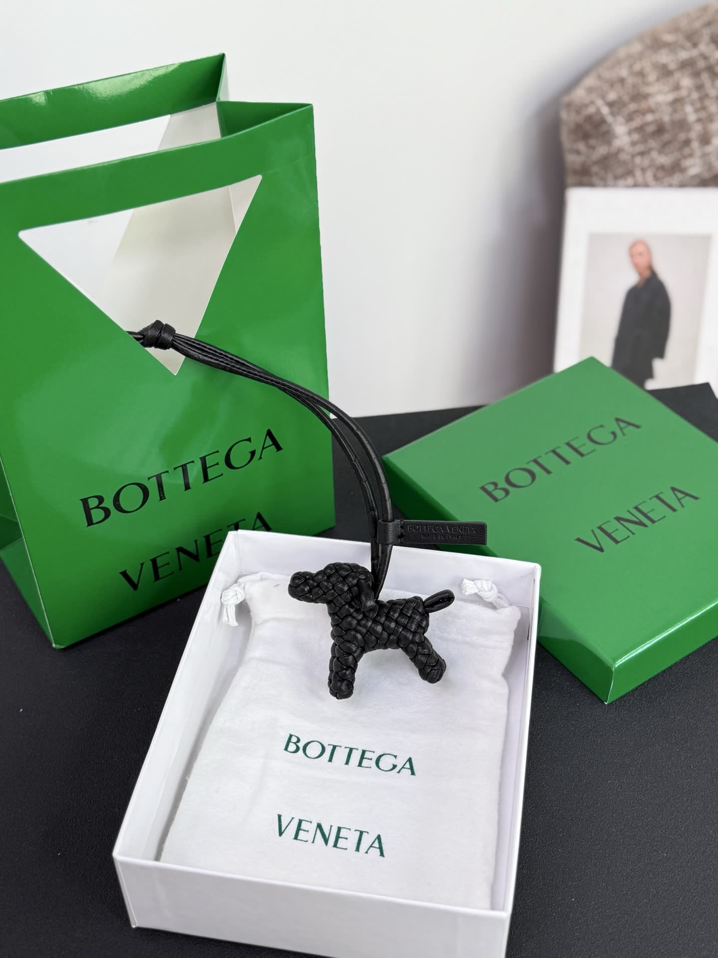 Bottega Veneta Leather Charm
